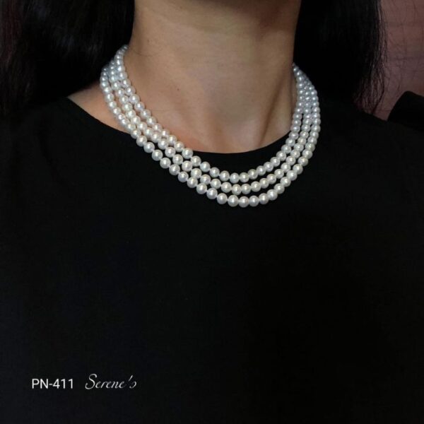 2 strands FWP  Necklace, Length: 16''-17'', Pearl Size: 10-13mm